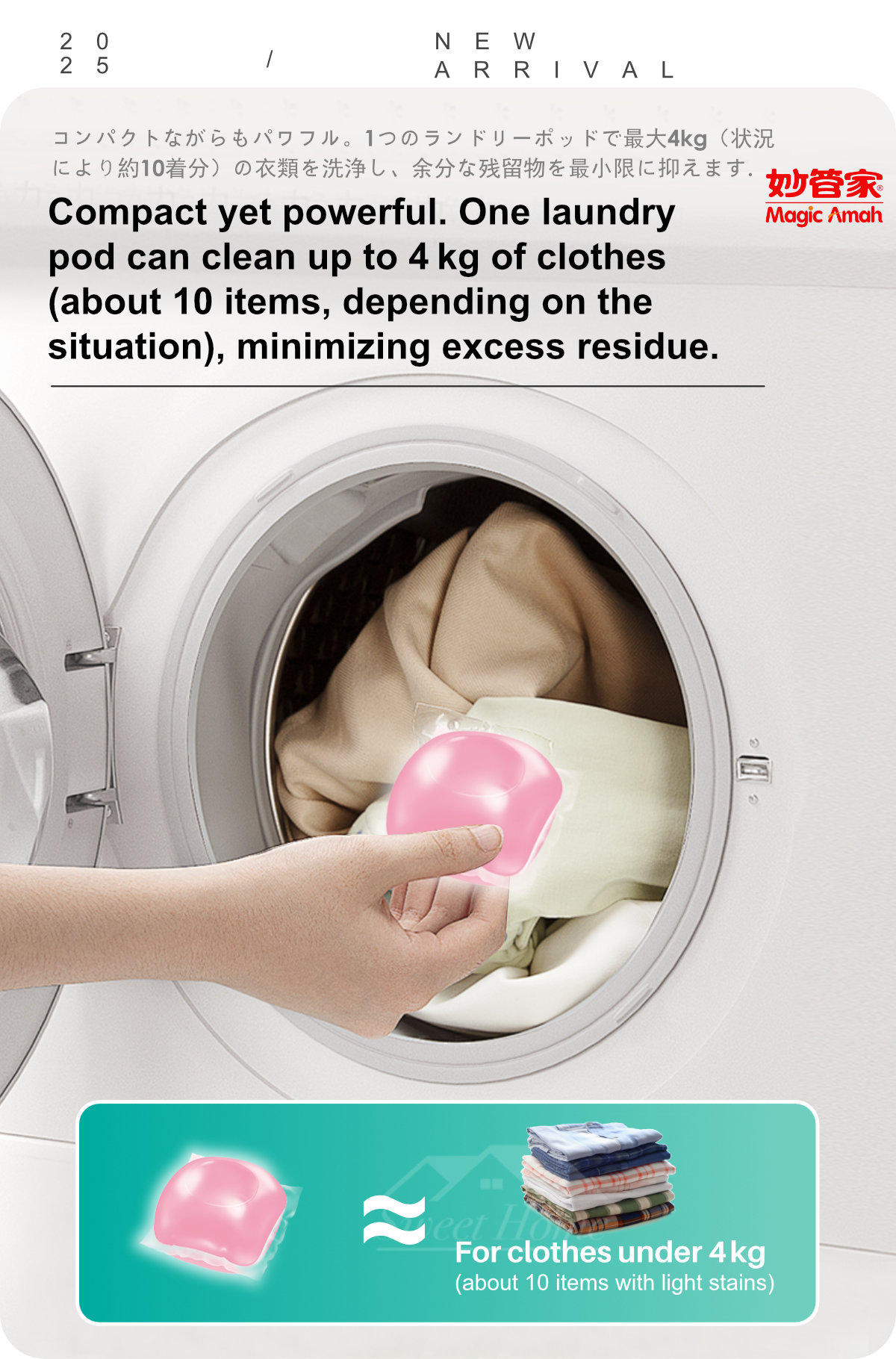 Laundry Detergent Pods Clean-4